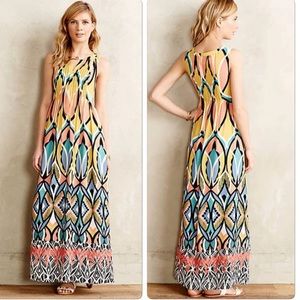 Anthropologie Dahlia Maxi Dress, sz 4